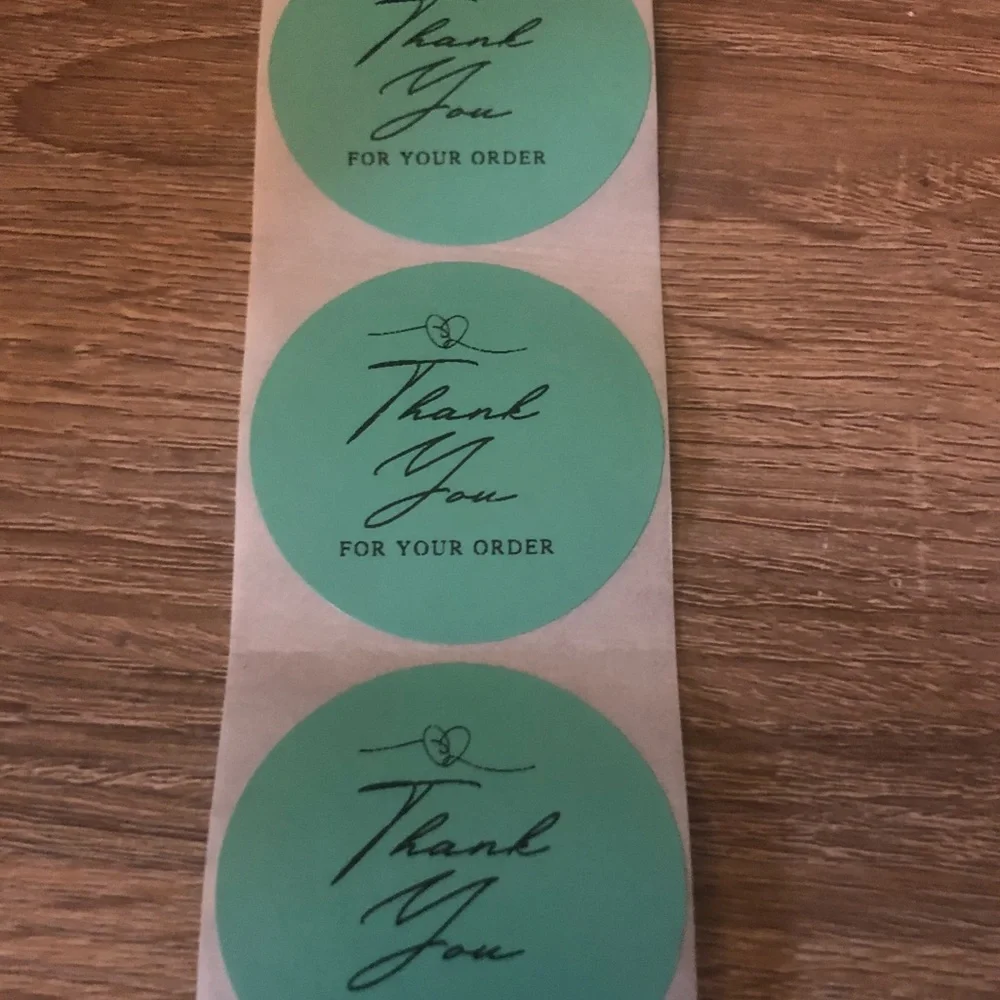Thank You for Your Order Includes 100 stickers